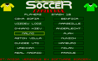European Soccer Challenge screenshot 4 for Atari ST